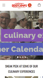 Mobile Screenshot of culinarybootcamps.com